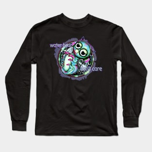 Waterbear don't care Long Sleeve T-Shirt